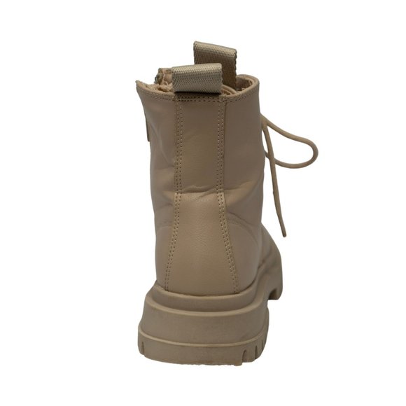 Zara Kids Girl Monochromatic Lug Sole Ankle Boot Combat Boot Bootie Size 2.5 |33 - Picture 8 of 12